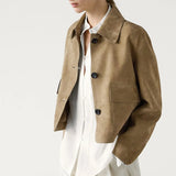 Stella | Suede Split Jacket