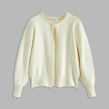 Peah | Cardigan with Pearl Details