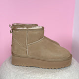 Jolinda | Beige Winter Boots