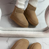 Jolinda | Beige Winter Boots