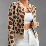 Larissa | Leopard Cardigan