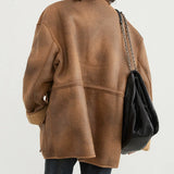 Annika | Reversible Shearling Jacket