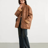 Annika | Reversible Shearling Jacket