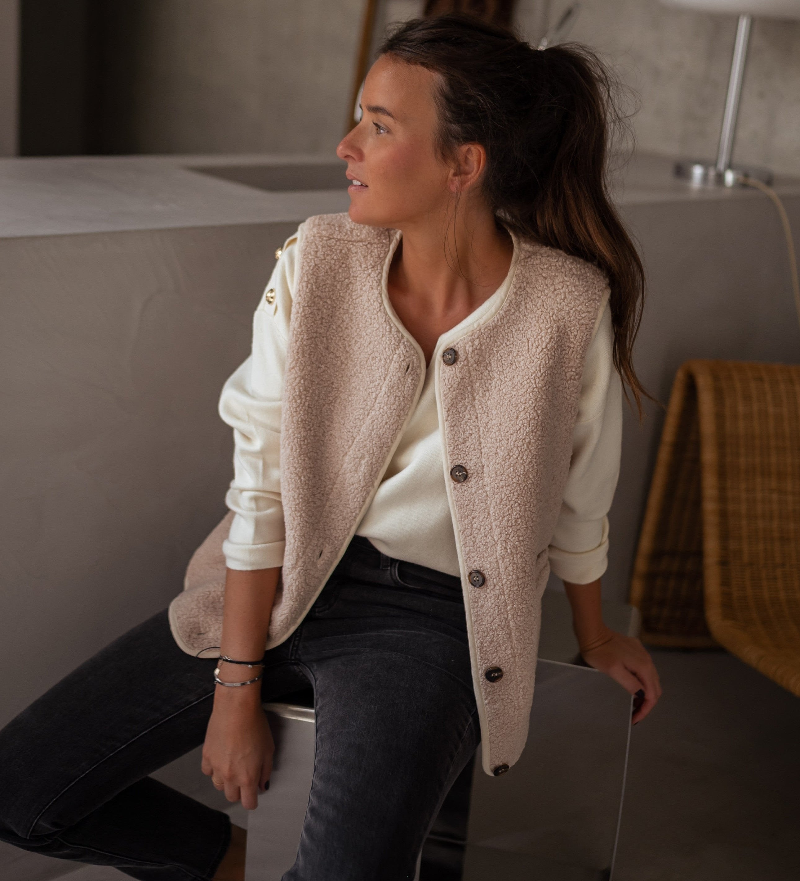 Daisy | Fleece Vest