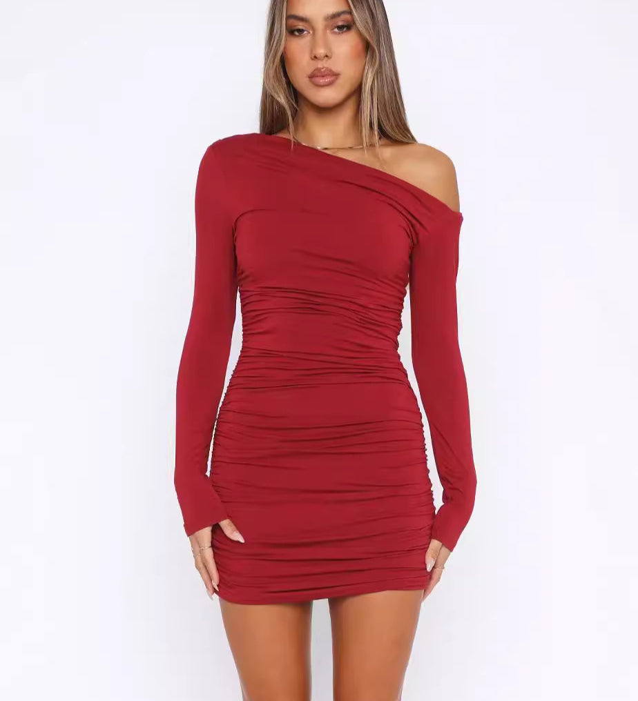 Marita | Long Sleeve Mini-Dress