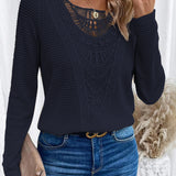 Amina | Classic Lace-Inspired Top