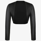 Alice | Long-Sleeve Jacket in Faux Leather